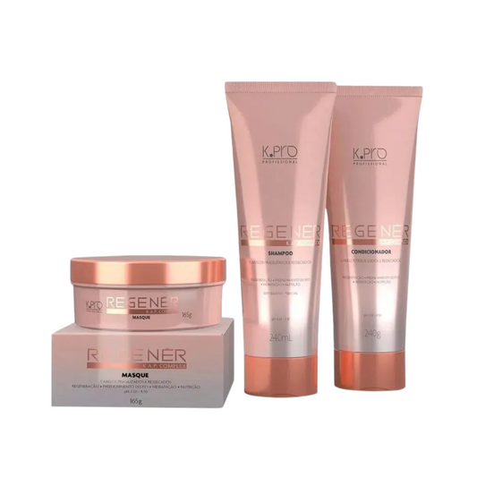 K.Pro Kit Trio Regenér Shampoo + Condicionador + Máscara